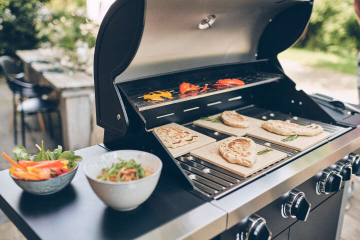 Enders Pizzasteine 4er Set je 19x19 cm